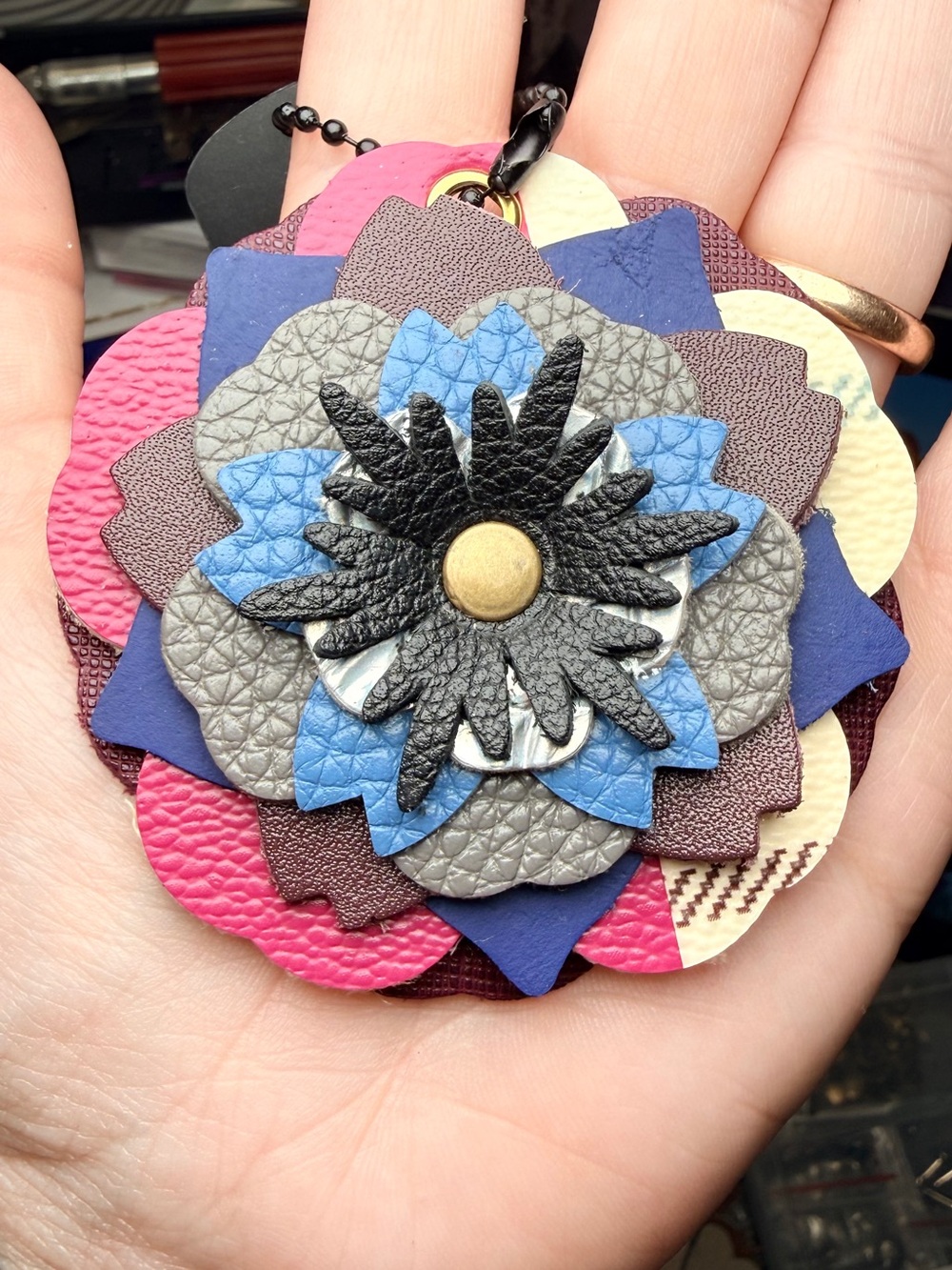 Handmade Floral Charm